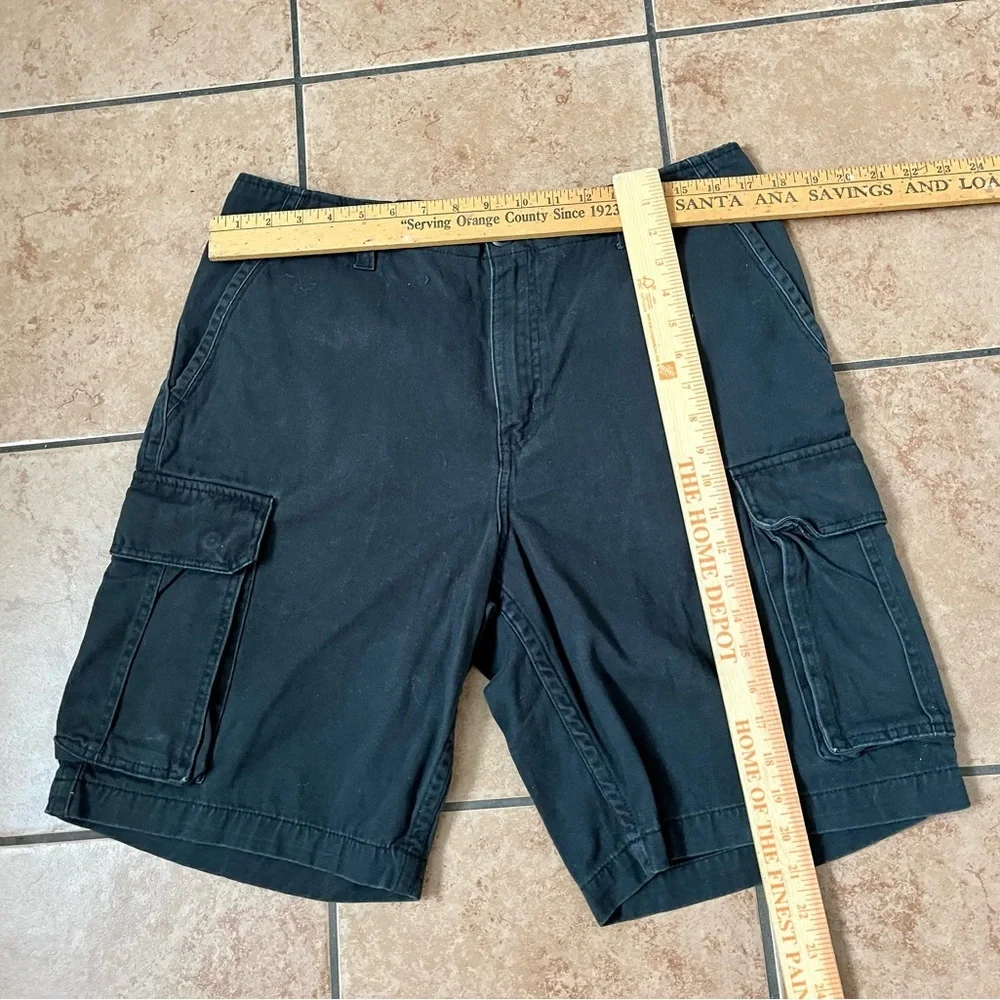 Faded Glory Black Cargo Shorts with Classic Design - Picture 2 of 6